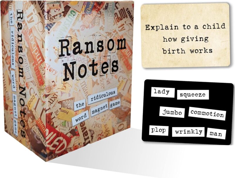 Unleash the Fun: A Review of Ransom Notes - The Ultimate Word Magnet Game!