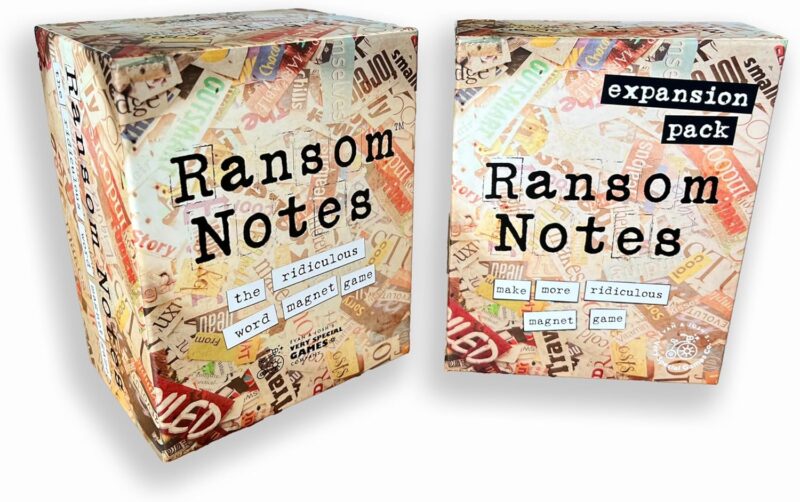 Unleash the Fun: A Review of Ransom Notes - The Ultimate Word Magnet Game!