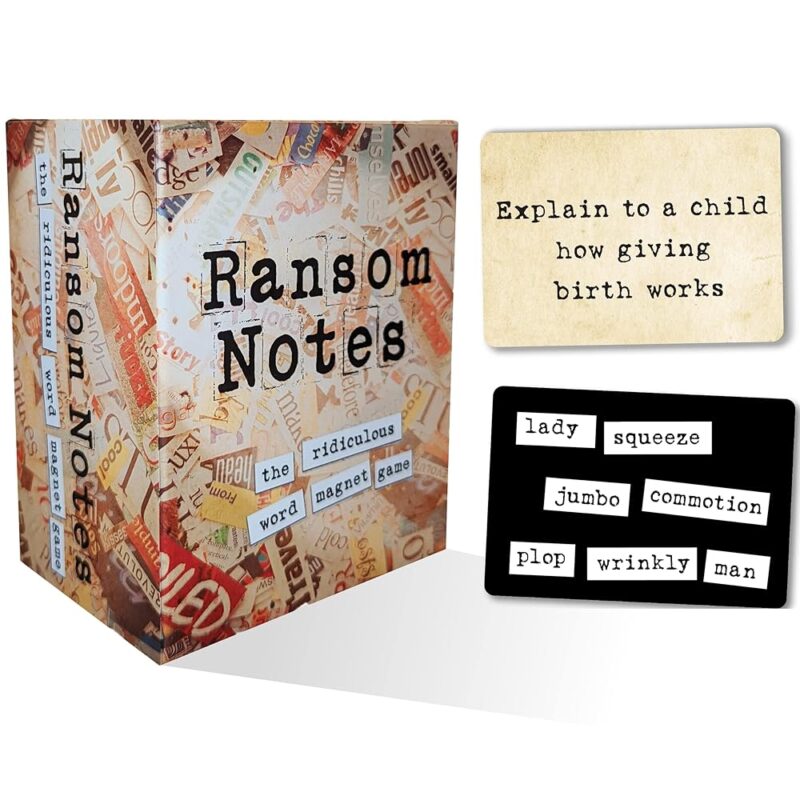 Unleash the Fun: A Review of Ransom Notes - The Ultimate Word Magnet Game!