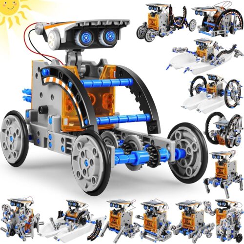 Unleashing Creativity: Review of STEM 13-in-1 Solar Power Robot Kit for Kids