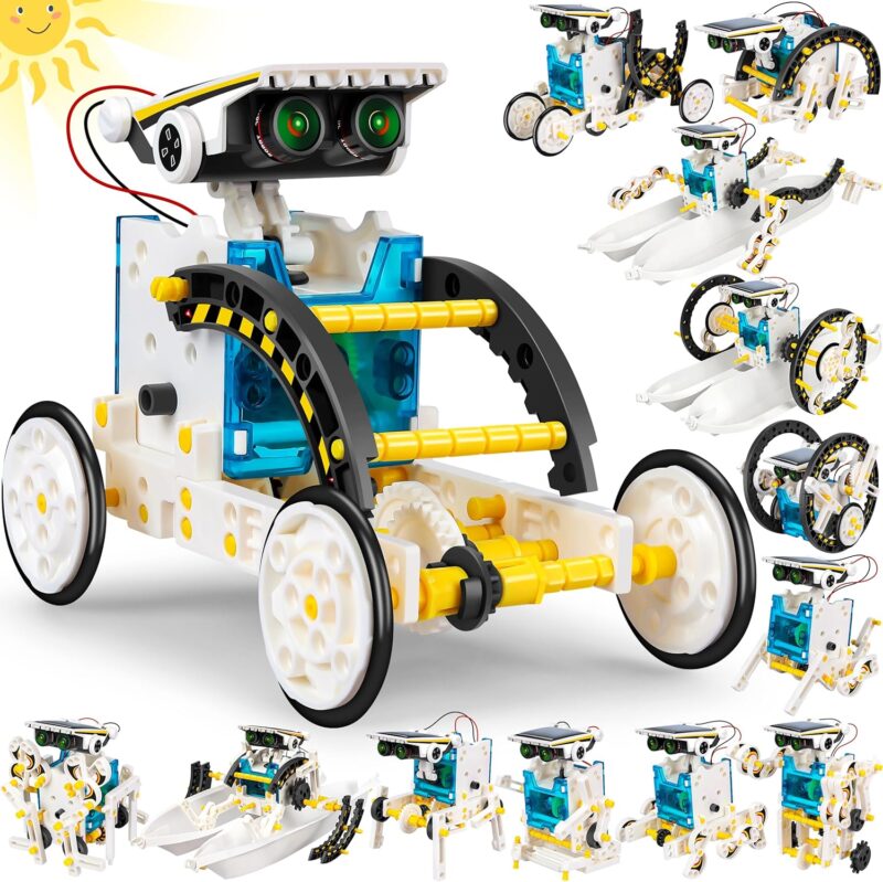 Unleashing Creativity: Review of STEM 13-in-1 Solar Power Robot Kit for Kids