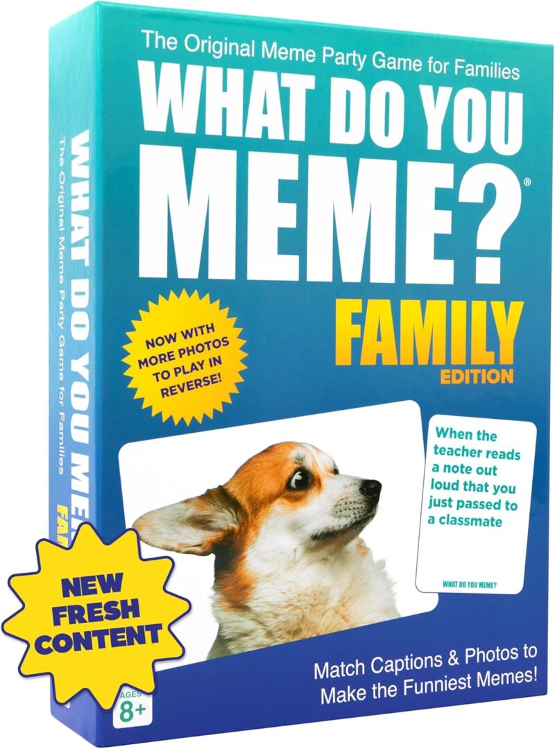 Unleashing Laughter: A Review of WHAT DO YOU MEME? Family Edition!