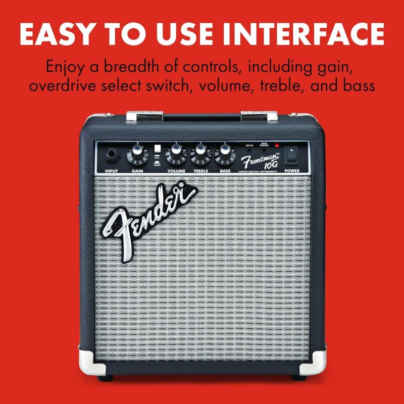 Unleashing Sound: A Review of the Fender Frontman 10G Guitar Amp