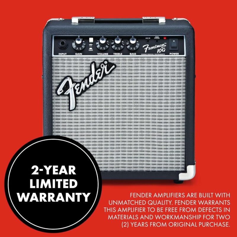 Unleashing Sound: A Review of the Fender Frontman 10G Guitar Amp