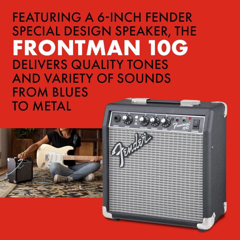 Unleashing Sound: A Review of the Fender Frontman 10G Guitar Amp