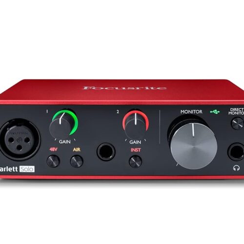 Unleashing Studio Quality: Focusrite Scarlett Solo 3rd Gen Review