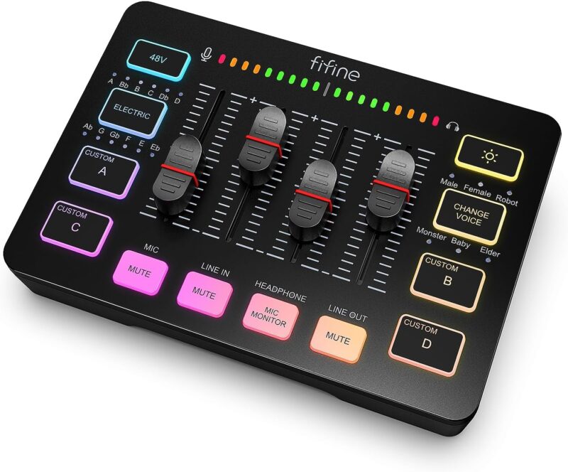 Unlock Your Sound: FIFINE Gaming Audio Mixer Review