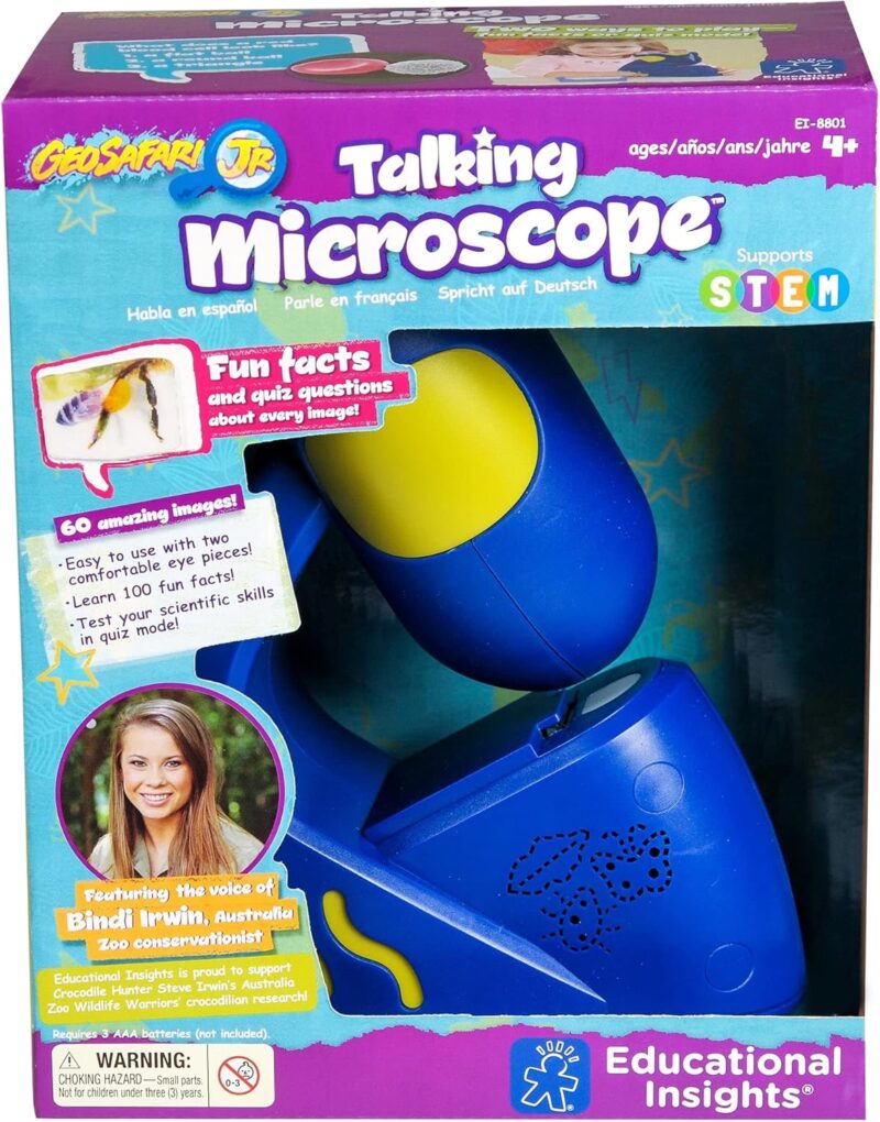 Unlocking Curiosity: A Review of the GeoSafari Jr. Talking Microscope with Bindi Irwin