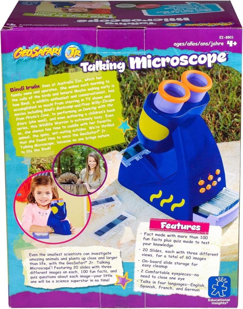 Unlocking Curiosity: A Review of the GeoSafari Jr. Talking Microscope with Bindi Irwin