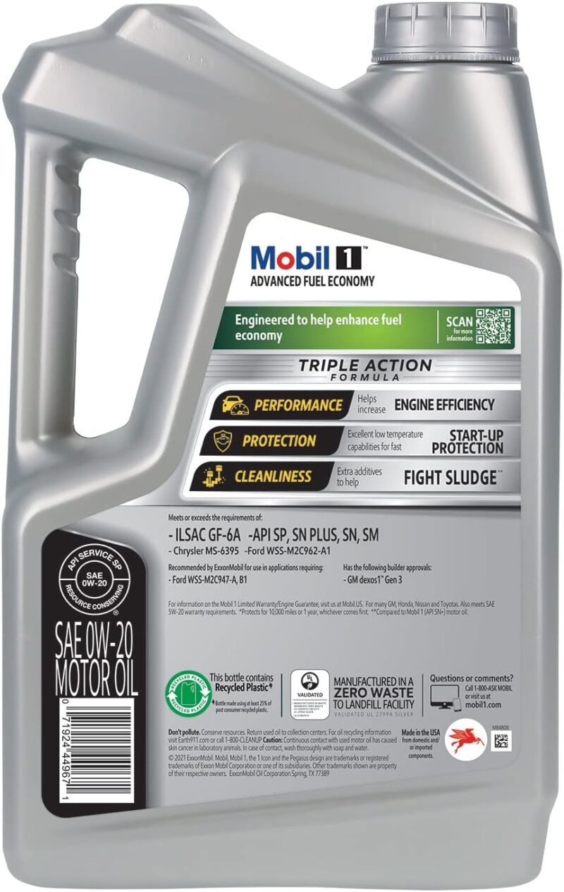 Unlocking Efficiency: Mobil 1 Advanced Fuel Economy 0W-20 Review