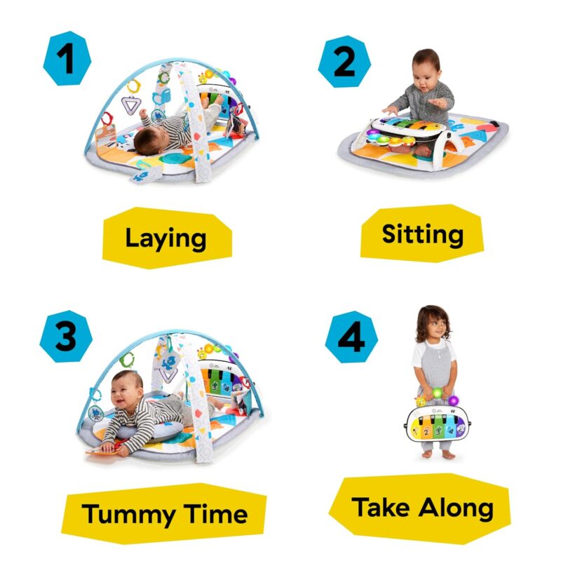 Unlocking Fun: A Review of Baby Einstein 4-in-1 Kickin' Tunes Play Gym