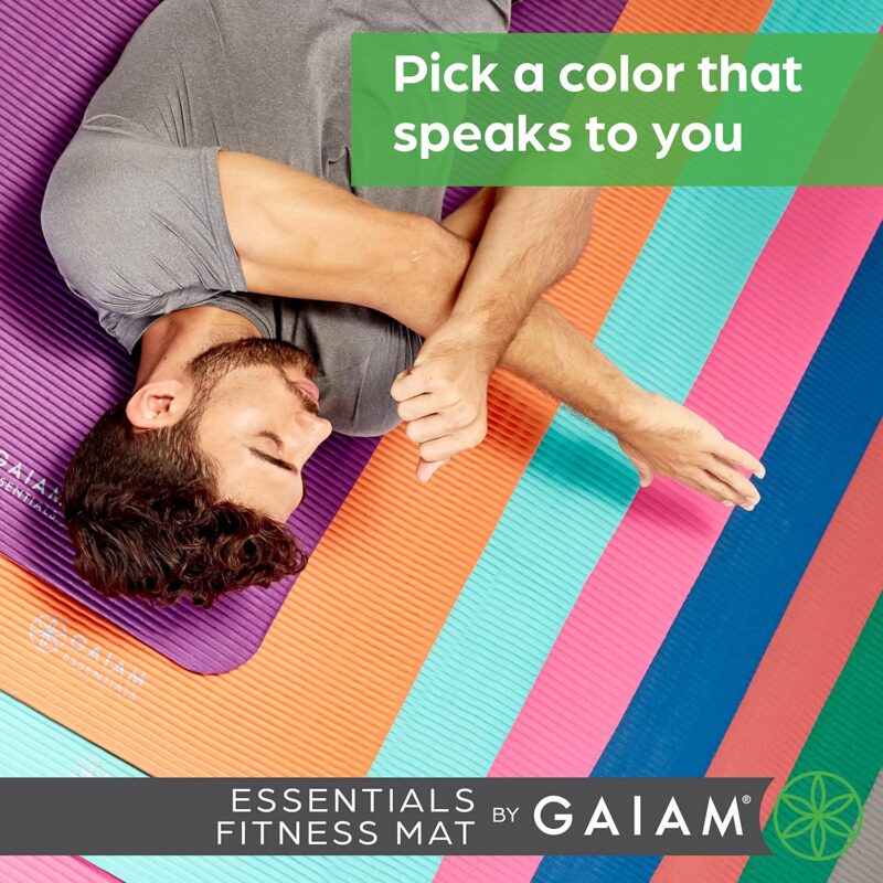 Unroll Comfort: Gaiam Essentials Thick Yoga Mat Review