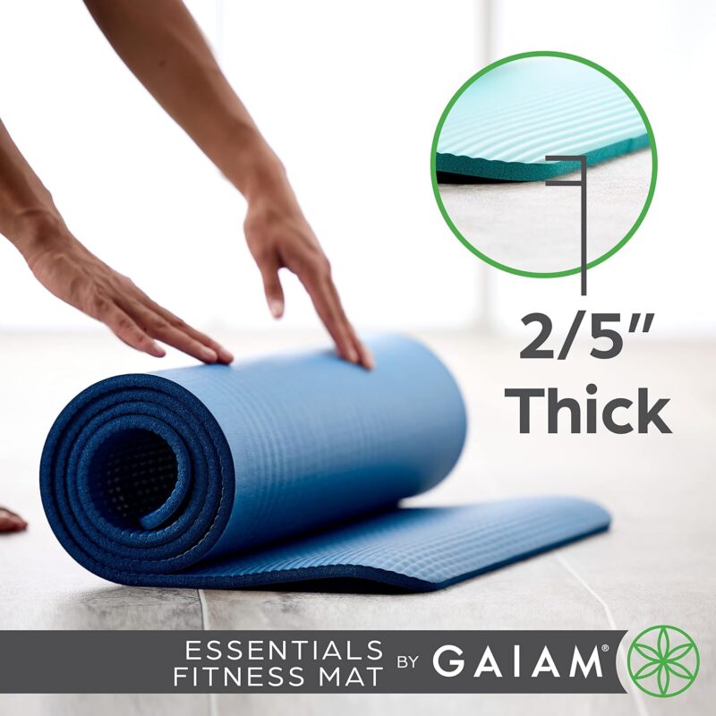 Unroll Comfort: Gaiam Essentials Thick Yoga Mat Review