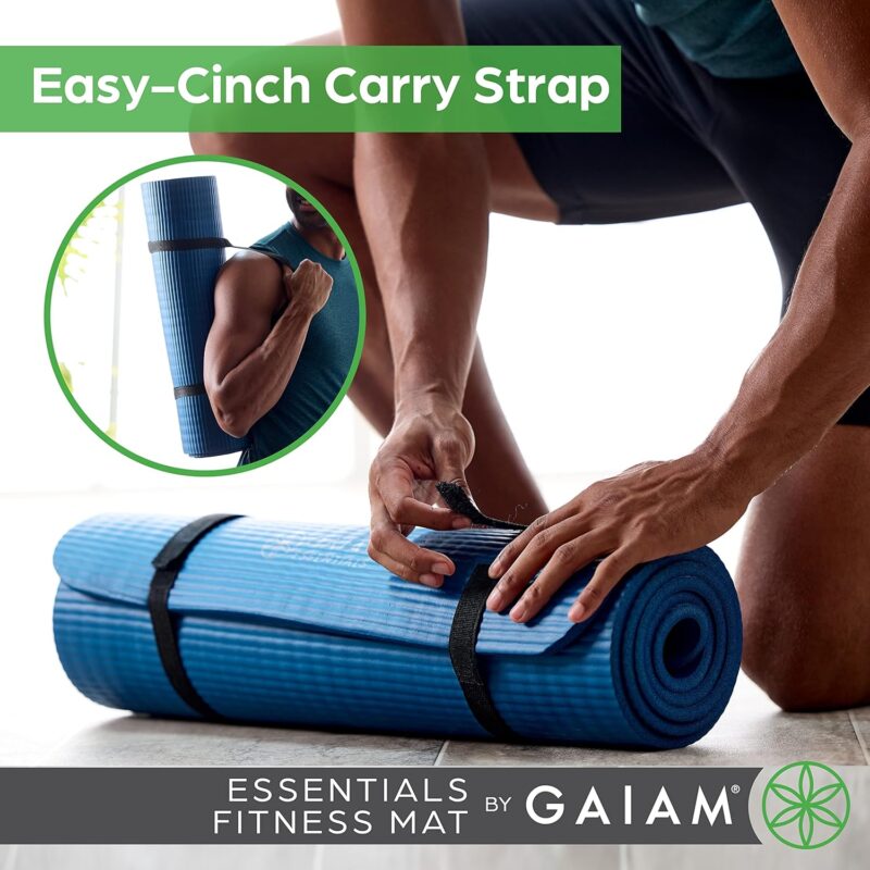 Unroll Comfort: Gaiam Essentials Thick Yoga Mat Review