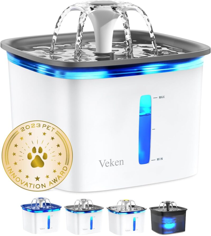 Veken 95oz Pet Fountain: A Must-Have for Happy and Hydrated Pets!