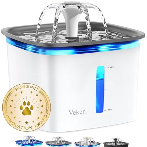 Veken 95oz Pet Fountain: A Must-Have for Happy and Hydrated Pets!