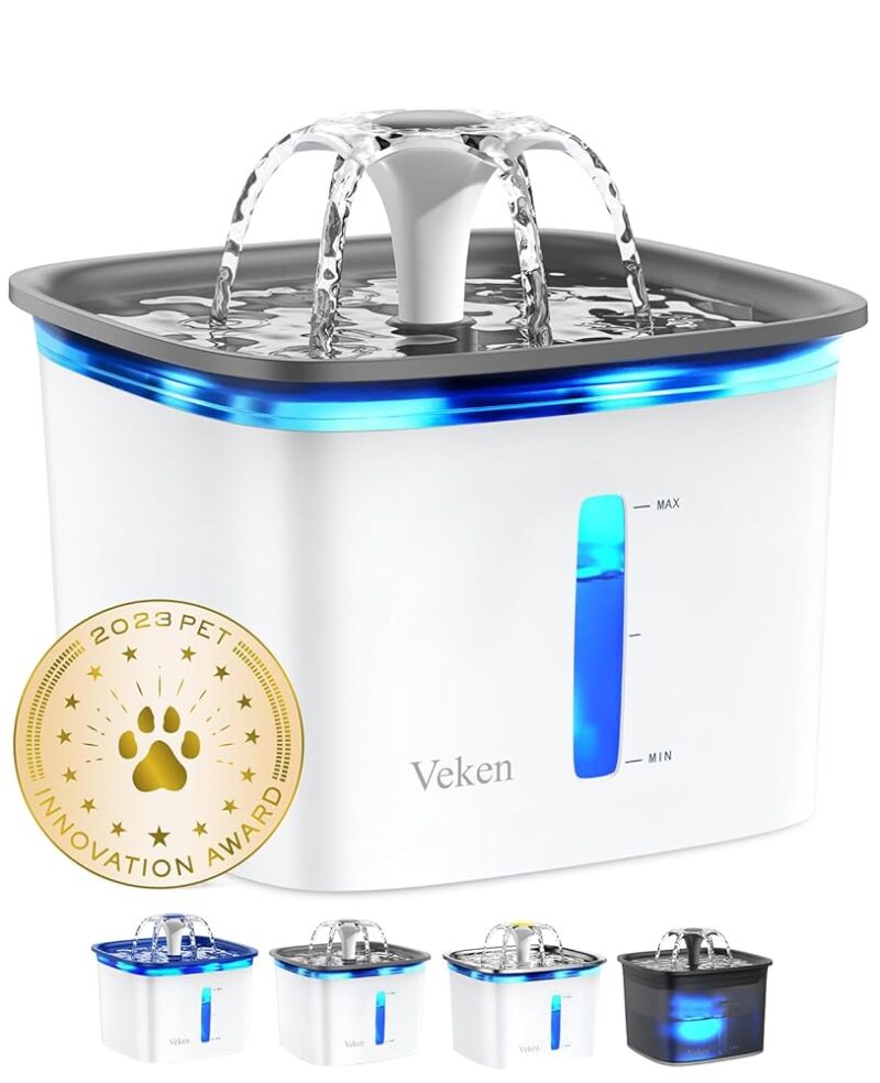 Veken 95oz Pet Fountain: A Must-Have for Happy and Hydrated Pets!