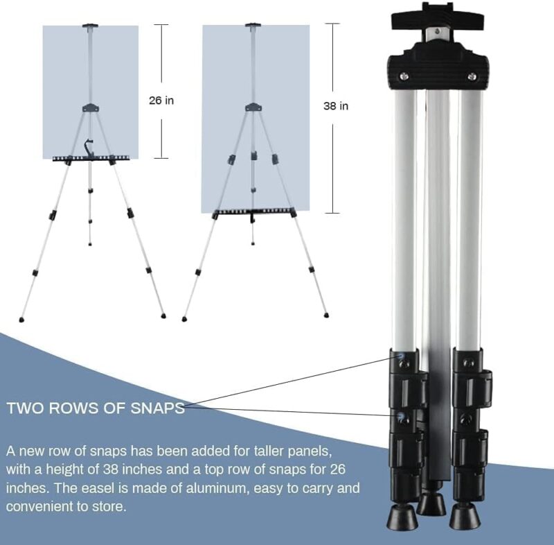 Versatile and Portable: The Perfect Easel for Every Artist!