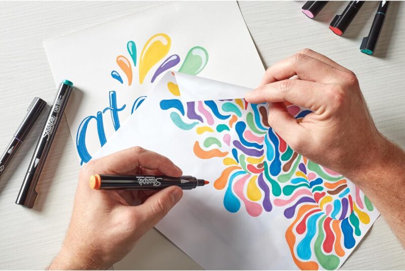 Vibrant Creativity: Review of Sharpie Acrylic Creative Markers