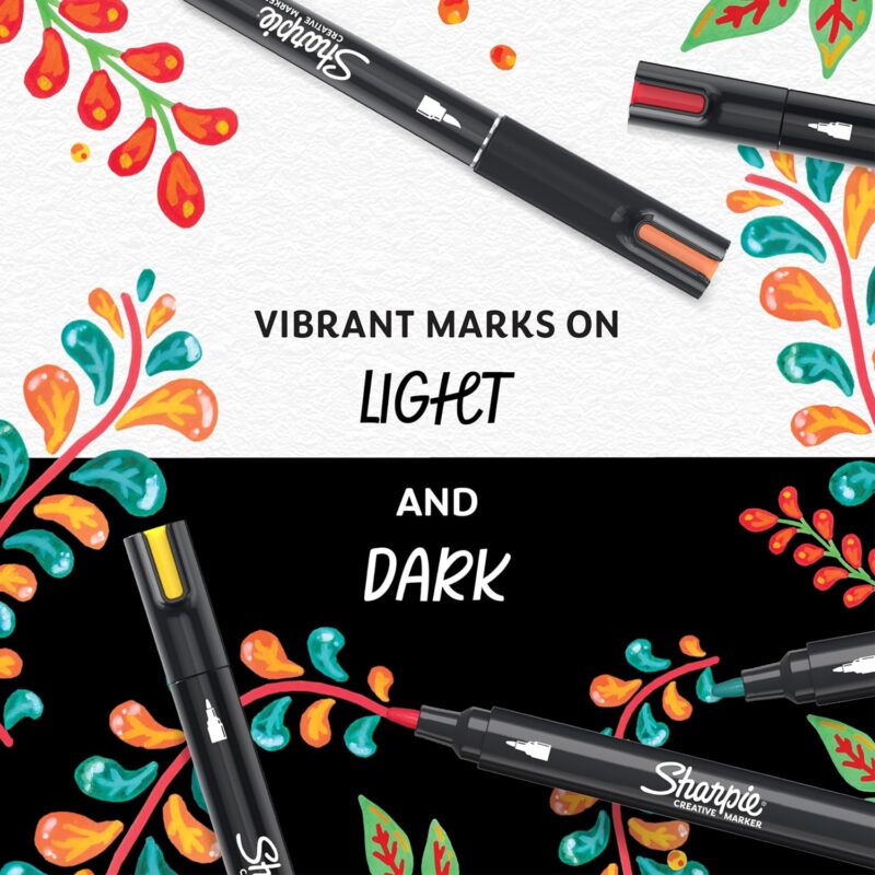 Vibrant Creativity: Review of Sharpie Acrylic Creative Markers