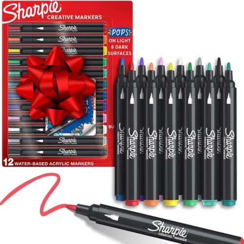 Vibrant Creativity: Review of Sharpie Acrylic Creative Markers