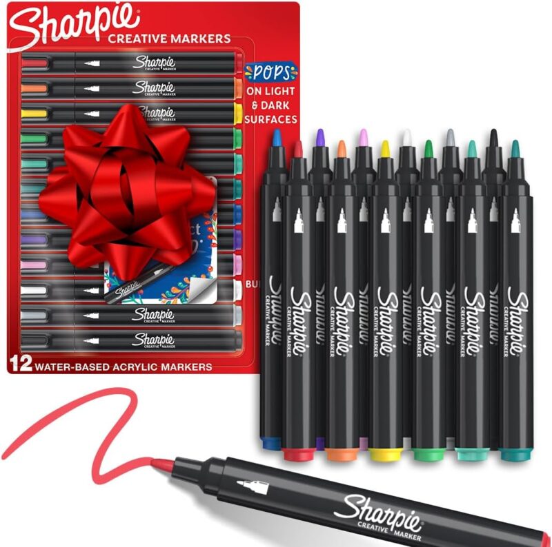 Vibrant Creativity: Review of Sharpie Acrylic Creative Markers