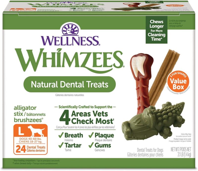 WHIMZEES Long-Lasting Dog Chews: A Natural Solution for Dental Health!