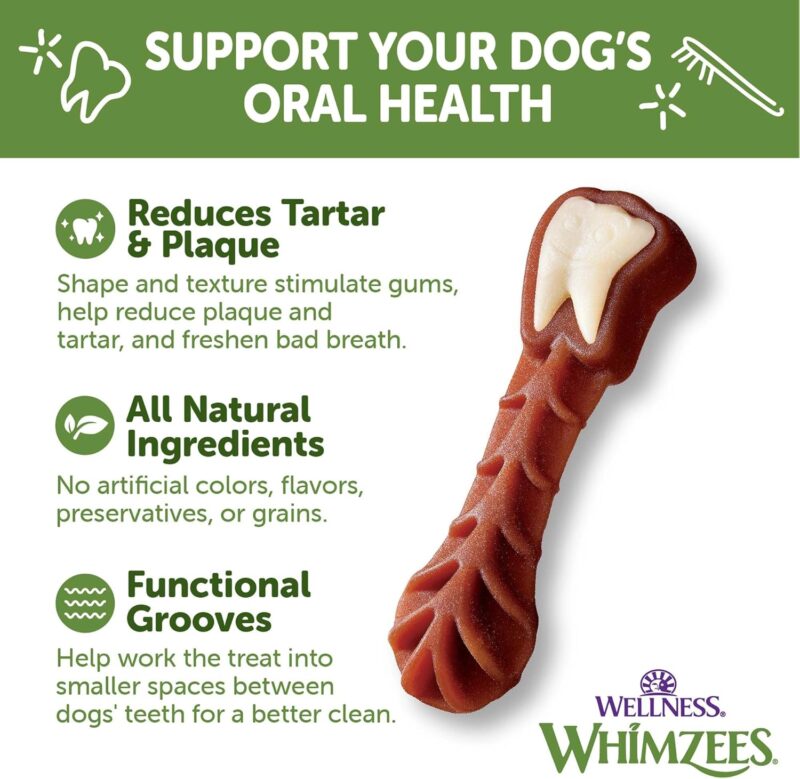 WHIMZEES Long-Lasting Dog Chews: A Natural Solution for Dental Health!