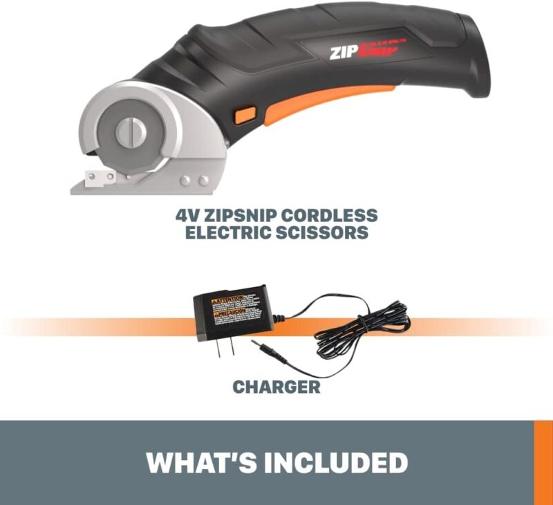 Worx WX082L ZipSnip Review: The Ultimate Cordless Fabric Scissors