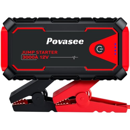 3000A Peak Jump Starter Battery Pack