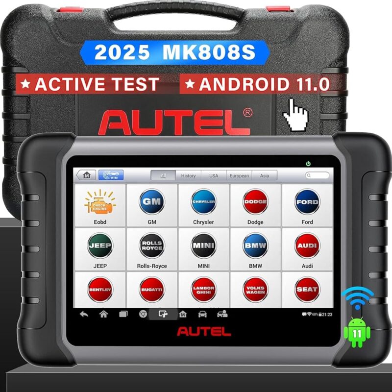 Autel MaxiCOM MK808S Review: Advanced Bidirectional Diagnostic Tool