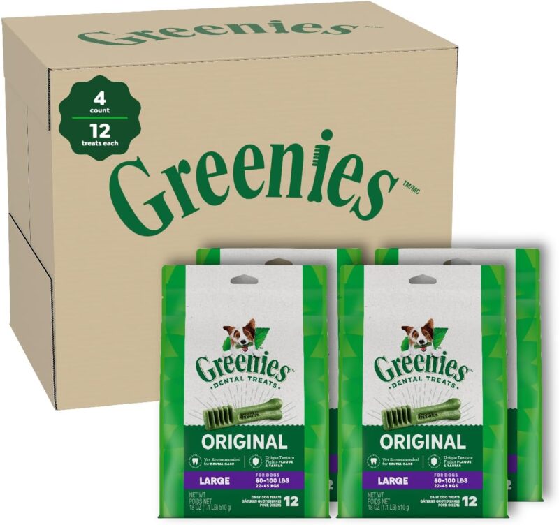 Boost Your Dog's Oral Health: A Review of GREENIES Original Large Chews