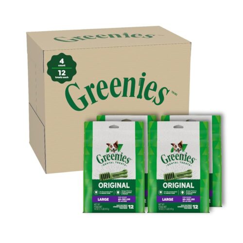 Boost Your Dog's Oral Health: A Review of GREENIES Original Large Chews