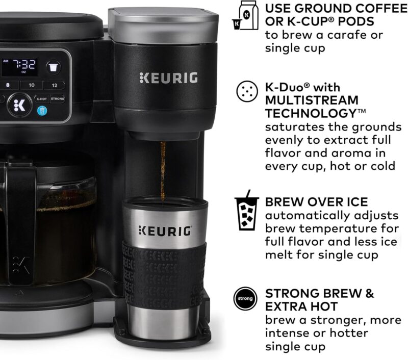 Brewing Brilliance: A Review of the Keurig K-Duo Hot & Iced