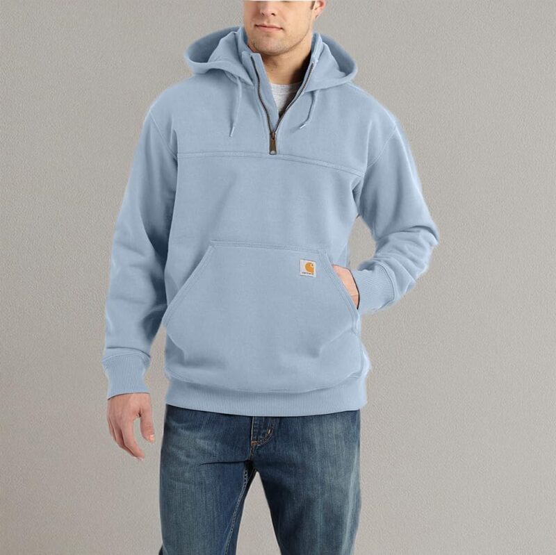 Carhartt Men's Rain Defender: Comfort and Durability in a Quarter-Zip