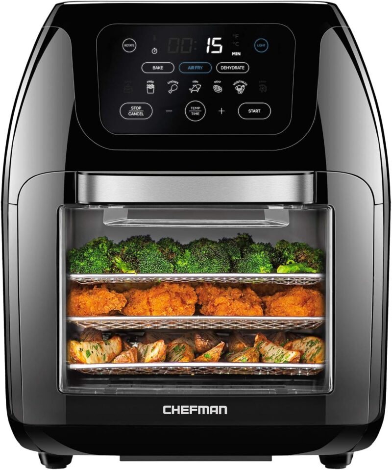 CHEFMAN 10L Digital Air Fryer+ Rotisserie & Dehydrator Review