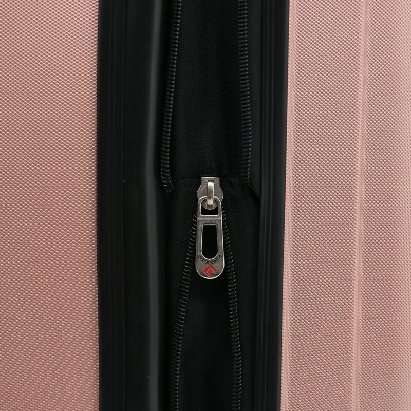 Chic and Durable: Review of the Travelers Club Rose Gold Luggage Set