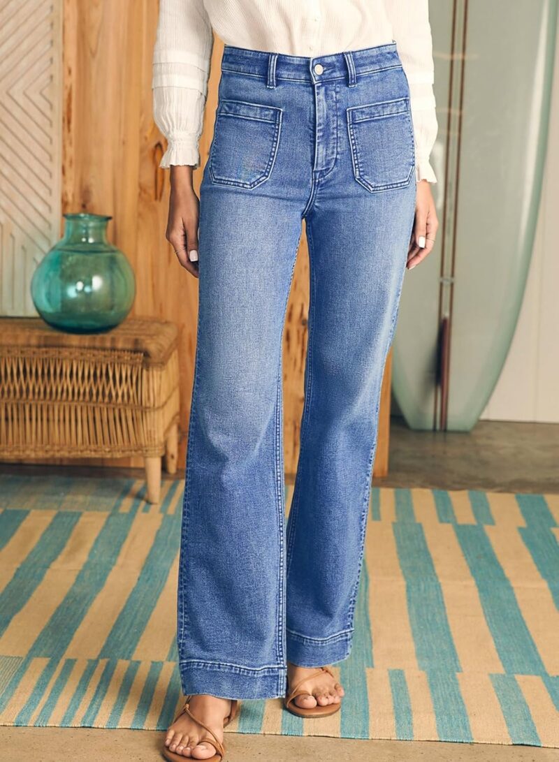 Chic Comfort: A Review of Astylish Women's High-Waisted Wide Leg Jeans