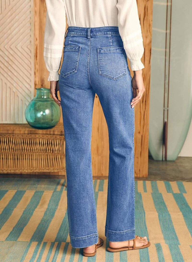 Chic Comfort: A Review of Astylish Women's High-Waisted Wide Leg Jeans