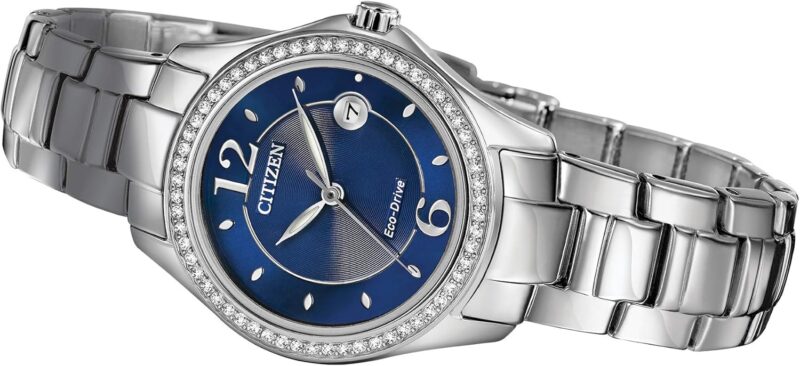 Citizen Eco-Drive Women's Crystal Dress Watch