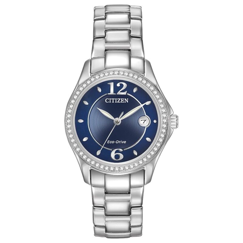 Citizen Eco-Drive Women's Crystal Dress Watch