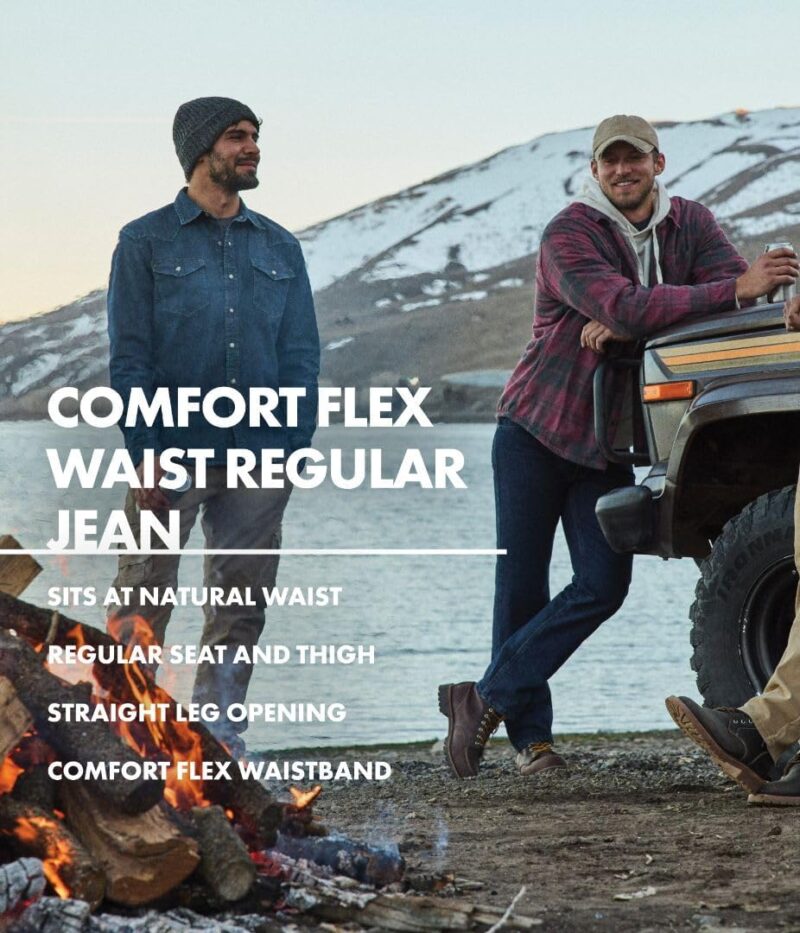 Comfort Meets Style: A Review of Wrangler Men's Regular Fit Jeans