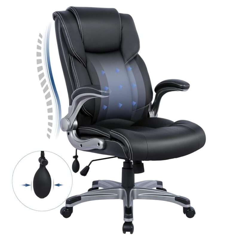 Comfort Meets Style: COLAMY High Back Executive Office Chair Review