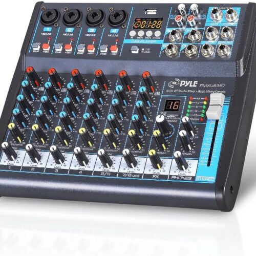 Comprehensive Review of the Pyle 8-Channel Audio Mixer Console