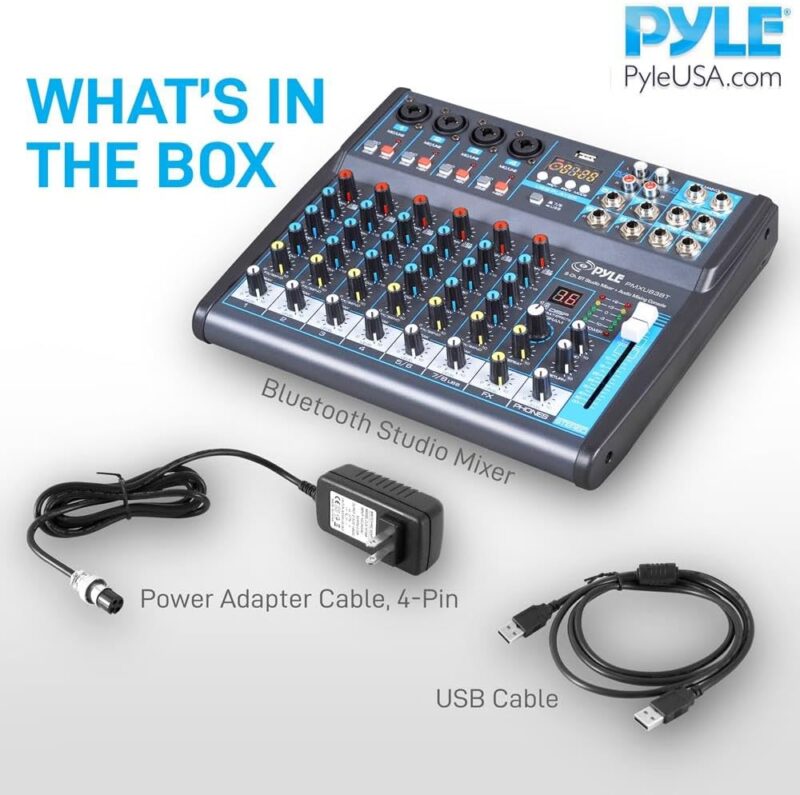 Comprehensive Review of the Pyle 8-Channel Audio Mixer Console