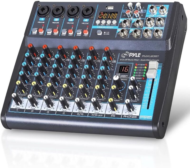 Comprehensive Review of the Pyle 8-Channel Audio Mixer Console