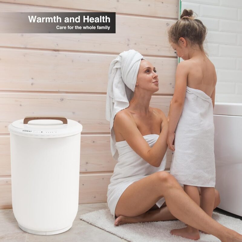 Cozy Comfort: A Review of SAMEAT Heated Towel Warmers for Your Bathroom