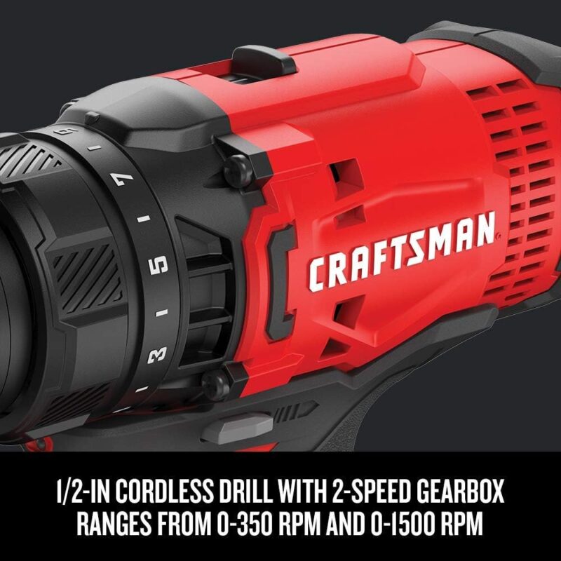 CRAFTSMAN V20 MAX Cordless Drill & Driver Review