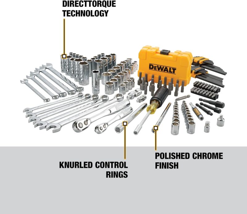 DEWALT 142-Piece Mechanics Tool Set: A Comprehensive Review