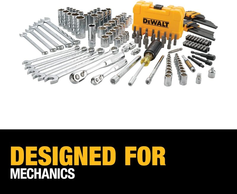 DEWALT 142-Piece Mechanics Tool Set: A Comprehensive Review